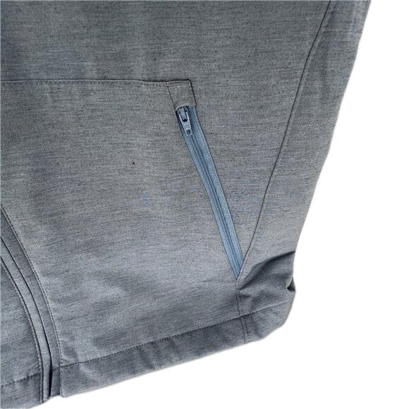 NWT  Travis Mathew full zip vest- size large - light grey - Picture 3 of 3